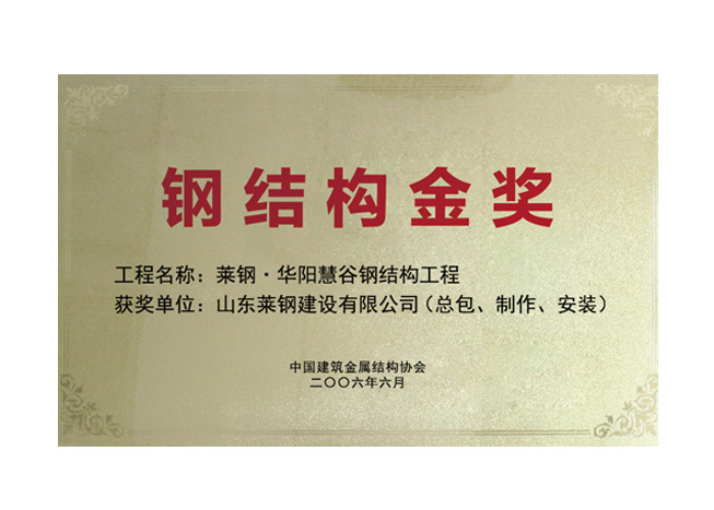 钢结构金奖