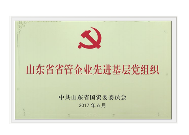 山东省省管企业先进基层党组织
