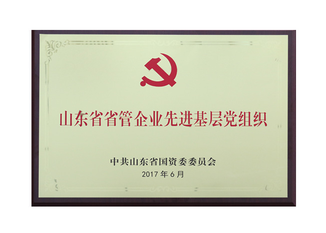 山东省省管企业先进基层党组织