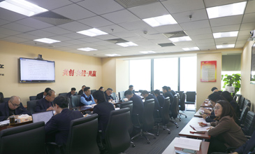 公司党委书记、董事长、总经理王文学为机关第二党支部党员讲廉政党课
