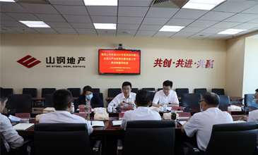 罗登武到山钢地产作专题督导检查